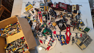 LEGO Bulk Lot of 19 Pounds - Mostly City Star Wars Space Police Sets MAKE OFFER!