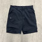 Tasc Performance Shorts Mens 32 Black Tailored Fit Chino Golf Preppy Bamboo