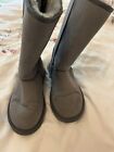 UGG Boots Women’s GRAY SIZE 7 Classic LONG - AUTHENTIC - PREOWNED
