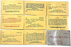 Vintage Lot of Littleton Stamp and Coin Co World Coins in Original Envelopes