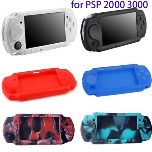 Soft Silicone Body Protector Skin Cover Case for sony psP 2000 3000 Console