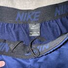 Nike Training Shorts Mens XXL Blue Dry Fleece 860367-429 Dri-Fit Gym 3/4