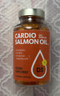Cardio Salmon Oil with Vitamin D3 Omega 3 6 9 Exp 01/25 90 Softgels