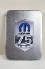 NEW - Mopar 75th Anniversary Full Deck Playing Cards Tin Carrying Case