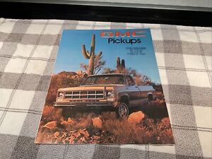 Vintage Original GMC Dealer Sales Brochure - 1978 GMC Truck / Pickups - Nice!