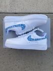 Nike Air Force 1 Low '07 Essential Blue Paisley - Women's Sizes (DH4406-100)