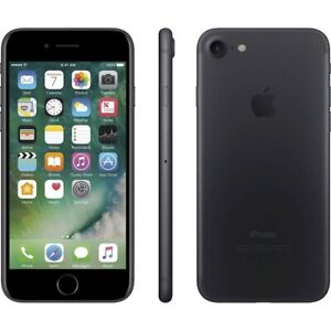Apple iPhone 7 128GB Black GSM + Unlocked Smartphone USED