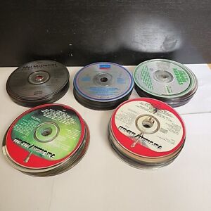 Lot Of 100 Loose CDs (Discs Only) Random Assorted Wholesale CDs Bulk - Free Ship