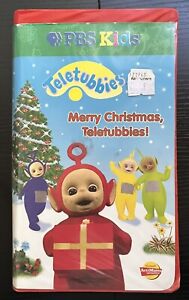 Vintage 1999 Teletubies Merry Christmas 2 VHS Set