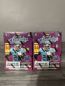 2021 Panini Absolute Football Blaster Boxes Sealed (Lot of 2)