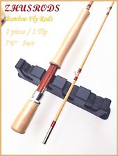 ZHUSRODS  Bamboo Fly Rods 7' 6