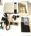 Nintendo NES Bundle Console System Tested With Game Caddy 1 Game Lot Tested NES