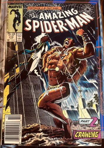 The Amazing Spider-Man #293 Marvel Comics 1st Print Copper Age 1987 Newsstand NM