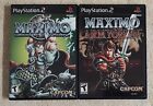 Maximo Ghosts to Glory + Vs Army of Zin CIB Complete Black Label Discs Manuals