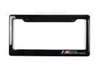 Real Carbon Fiber License Plate Frame Tag Cover for BMW Cars Universal Model (For: More than one vehicle)