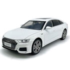 1:18 Audi A6L Model Car Diecast Metal Toy Vehicle for Boys Men Collection White