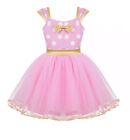 Girls Toddler Size 4T Pink Princess Dress Play, Party,Or Just Look Cute Day!