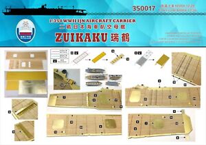 Shipyard 350017 1/350 Wood Deck IJN Zuikaku for Fujimi