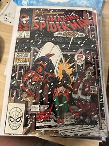 New ListingAmazing Spiderman 314 (Marvel 1989) Todd McFarlane Classic Christmas Cover Santa