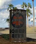 12oz GOEBEL Flat Top Beer Can - Instructional Can - Tuff