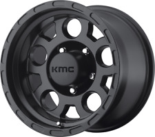 16 Inch Black Wheels Rims FITS: Nissan Toyota Tacoma 6 Lug KM522 Enduro 6x5.5 4