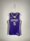 Nike NBA Sacramento Kings De’Aaron Fox Jersey Boys Sizes Purple Basketball
