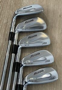 New Mizuno MP-32 3, 5, 7, 9 & PW 5PC IRONS Grain Flow Forged S300-400 LH Sleeves