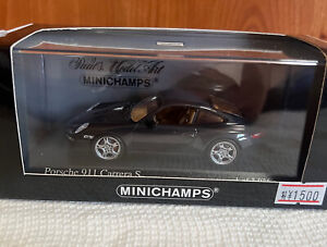 Minichamps 1/43 2004 Porsche 911 Carrera S Grey Metallic 400063021