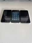 Lot Of 3 - Apple  iPod Touch For Parts Only As Is !!! Read Description