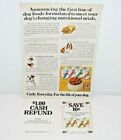 Vintage 1973 Gaines Cycle Dog Food Ad Coupon Advertising General Mills Ephemera