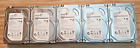 Lot of 5 Seagate NAS HDD 4000GB 3.5