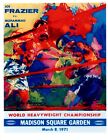 1971 MUHAMMAD ALI JOE FRAZIER HEAVYWEIGHT CHAMPIONSHIP 8.5x11  BOXING  PROMO