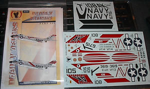 1/48 DECALS- EAGLE STRIKE 48184 DEADLY DEMONS F3H-2/F-3B    2 OPTIONS