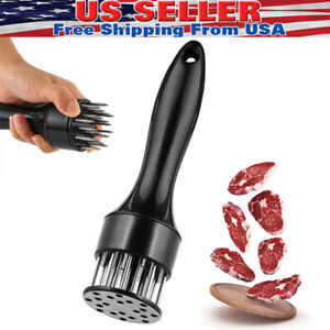 Professional Meat Tenderizer Stainless Steel Needle Cooking Hammer Kitchen Tool
