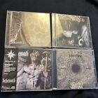 New ListingBehemoth Watain Demigod Grom Satanica Black Metal Death Metal Lot CD