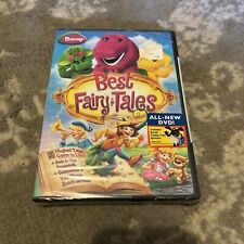 Barney: Best Fairy Tales (DVD, 2010) New Sealed Purple Dinosaur Kids Stories PBS