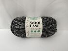 Wool Ease Thick & Quick Yarn Lion Brand Gray Black Licorice Super Bulky