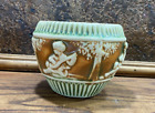 Antique 1916 Roseville Donatello Bowl  ~ Vase ~ Art Pottery Planter