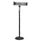 Sealey High Efficiency Carbon Fibre Infrared Patio Heater 1800W/230V with Tel...