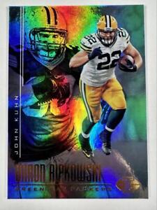 2017 Panini Illusions 36 John Kuhn Aaron Ripkowski Rainbow Green Bay Packers