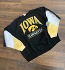 NCAA IOWA HAWKEYES '47 Vintage Tubular men's crewneck sweatshirt, black, MEDIUM