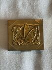 Antique Butterfly Makeup Compact
