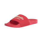 adidas Unisex Adilette Slides Sandal, Vivid Red/Wonder White/Vivid Red, 13 US