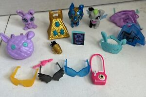 Monster High Doll Accessories Lot Dog Mask Camera Sunglasses Backpack 14 Pieces