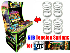 Arcade1up TMNT Teenage Mutant Ninja Turtles - 6LB Tension Springs UPGRADE (4pcs)