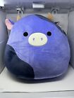JUMBO Squishmallow Ingred Cow 24 inch Purple Limited Rare Sold Out