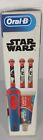 New ListingOral B Kids Rechargeable Toothbrush Star Wars Handle 3 Heads 1 Charger Free APP