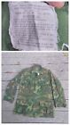 Vietnam War AUS ERDL Tropical Jungle Camo Coat Small Regular Jacket Slant Pocket