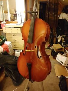 CELLO 4/4 JOHANNES KOHR WITH BOW/CASE/STAND and MORE