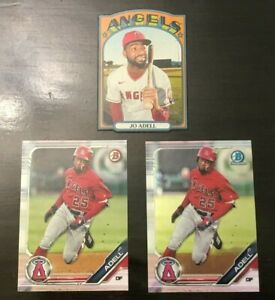 JO ADELL 3 Card Lot 2021 Topps Heritage 1972 Die-Cut 72DC-10 2019 Bowman Chrome